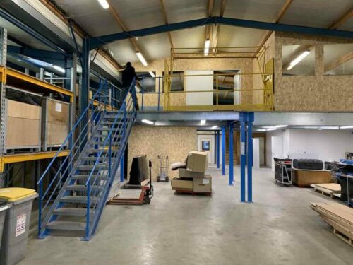 Hexagone Rayonnage Vente De Rayonnage A Orleans Mezzanine